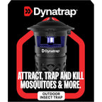 Dynatrap Dt1130Sr 1/2 Acre Mosquito & Flying Insect Outdoor Trap And Killer – Kills Mosquitoes, Flies, Wasps, Gnats, & Other Flying Insects - Bug Zapper Alternative – Black