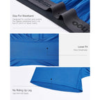 5 Pack Mens Underwear,Rayon Made From Bamboo Boxers For Men,Cooling Soft Boxer Shorts,No Reding Up Long Leg
