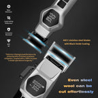 Angfan Hair Clippers For Men 8000Rpm Brushless Motor 440C Steel Blades | Barber-Grade Cordless Clipper Trimmer Set, 5-Speed, For Fade Designs, Hair Cutting Tools For Professional Barbers