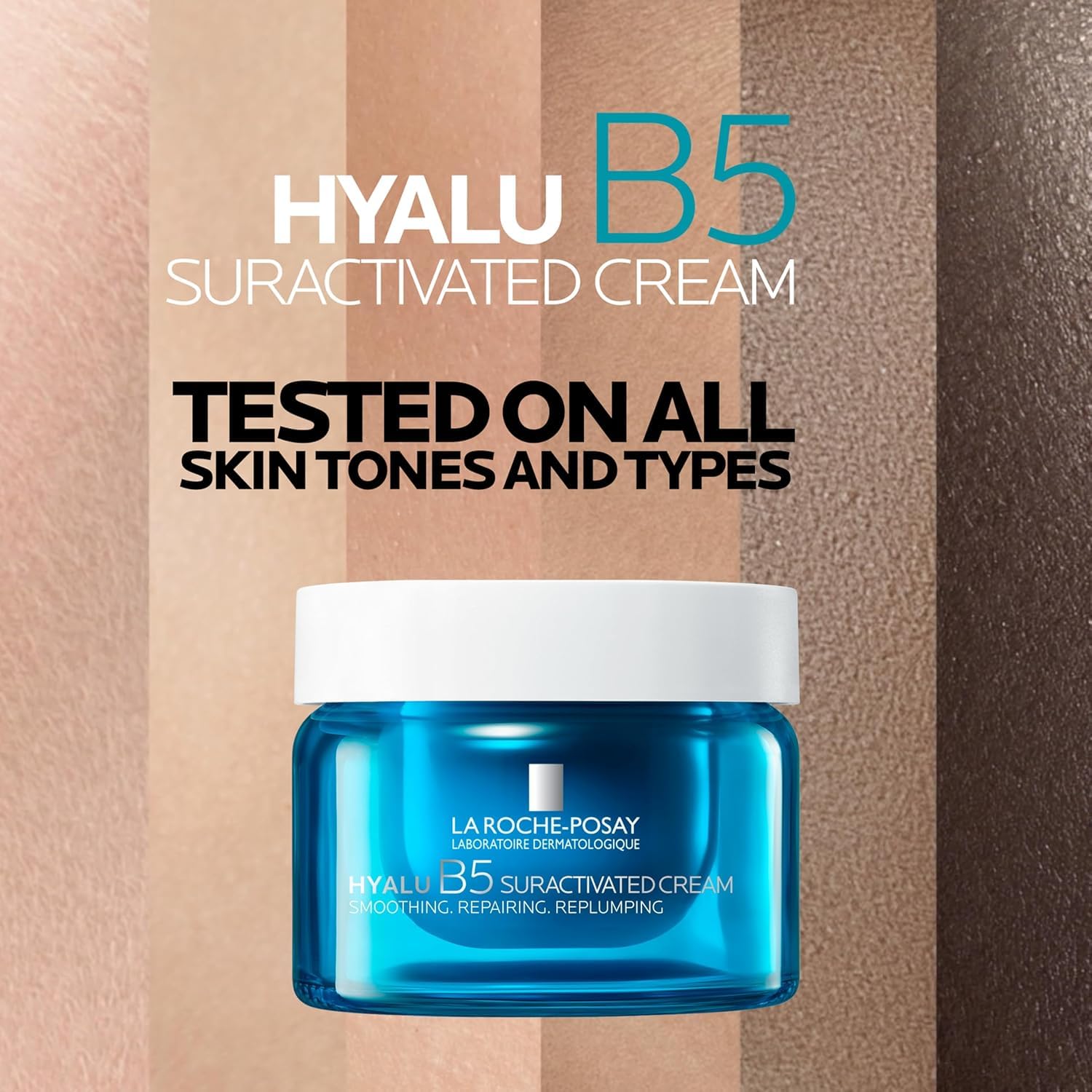 La Roche-Posay Hyalu B5 Suractivated Anti-Aging Face & Neck Cream, Firming Face Moisturizer With 3 Types Of Hyaluronic Acid For All Skin Types, 72Hr Hydration + Anti-Wrinkle, 1.7 Fl Oz