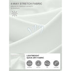 G Gradual Men'S Casual Shorts 7" Lightweight Golf Shorts For Men Stretch With 3 Pockets Quick Dry Breathable Work Shorts