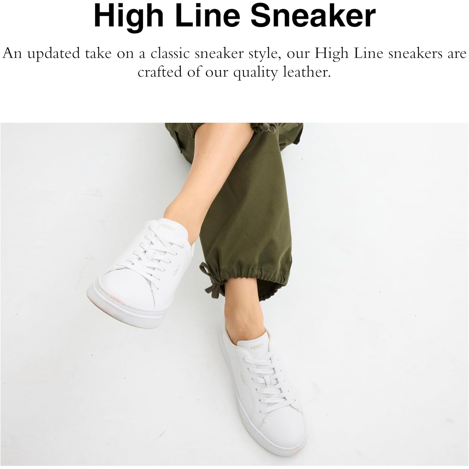 Coach Women'S High Line Sneaker