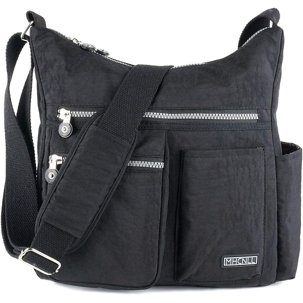 MHCNLL Crossbody Bag with Anti Theft RFID Pocket - Women Lightweight Water-Resistant Purse