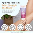 ZenToes Magnesium Cream with Arnica | Relaxation Support & Moisturizing Foot Cream for Legs & Calves | Magnesium Lotion for Feet & Sleep Support | Relaxing Nighttime Foot Balm | 4.2oz
