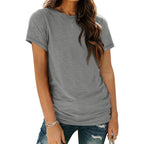 AUTOMET Women's Short Sleeve Shirts Summer Tops Crew Neck Basic Tees Casual Tshirts