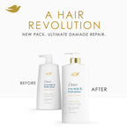 Dove Conditioner Coconut & Hydration For Dry Hair With Bio-Protein Care Technology And Coconut Oil 28 Fl Oz