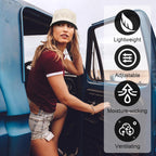 Womens Trucker Hat - with Mommin Embroidery Ponytail Fit - Mothers Day Great Gifts for Mom Wife Stepmom