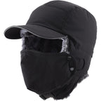 Connectyle Trapper Hat for Men Women Faux Fur Winter Hat with Ear Flaps Water-Resistant Hunting Hats Ushanka Skiing Cap