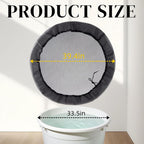 2-Pack Mesh Cover For Rain Barrels, 39 Inch Debris Cover With Drawstring, Outdoor Water Collection Bucket Protector Screen, Prevent Fallen Leaves For Garden, Yard, Eaves Downspouts