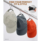 Yaniky Running Hat For Men & Women, Upf 50+ Quick Dry Baseball Cap, Lightweight Breathable Sports Hat For Golf And Tennis