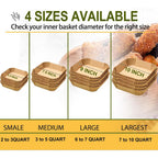 Large Air Fryer Disposable Paper Liners Square 9 Inch, 125 Pcs Parchment Paper Liner For 5-8Qt Air Fryer, Oil-Proof, Water-Proof, Parchment Baking Paper For Baking Roasting Microwave