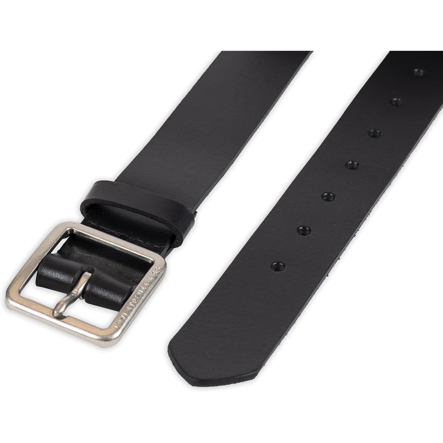 Levi's Women's Casual Leather Belt With Square Buckle – Stylish Jeans & Dress Belt (Regular & Plus Sizes)