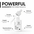 Hair Growth Serum For Density, Hair Fall Control With 3% Redensyl, 5% Capixyl, 4% Anagain, 3% Procapil & 3% Baicapil, Rosemary & Biotin For Both Men & Women, 1.01 Fl.Oz./30Ml