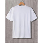 Soly Hux Men'S Casual T Shirts Short Sleeve Crew Neck Color Block Graphic Tees Shirt Summer Tops