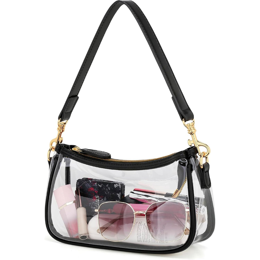 Kkxiu Small Shoulder Bag For Women - Mini Purses For Women Vegan Leather Purse Classic Retro Handbag With Removable Strap