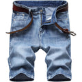 Longbida Men'S Jean Shorts Summer Casual Stretch Denim Jorts | Relaxed Fit