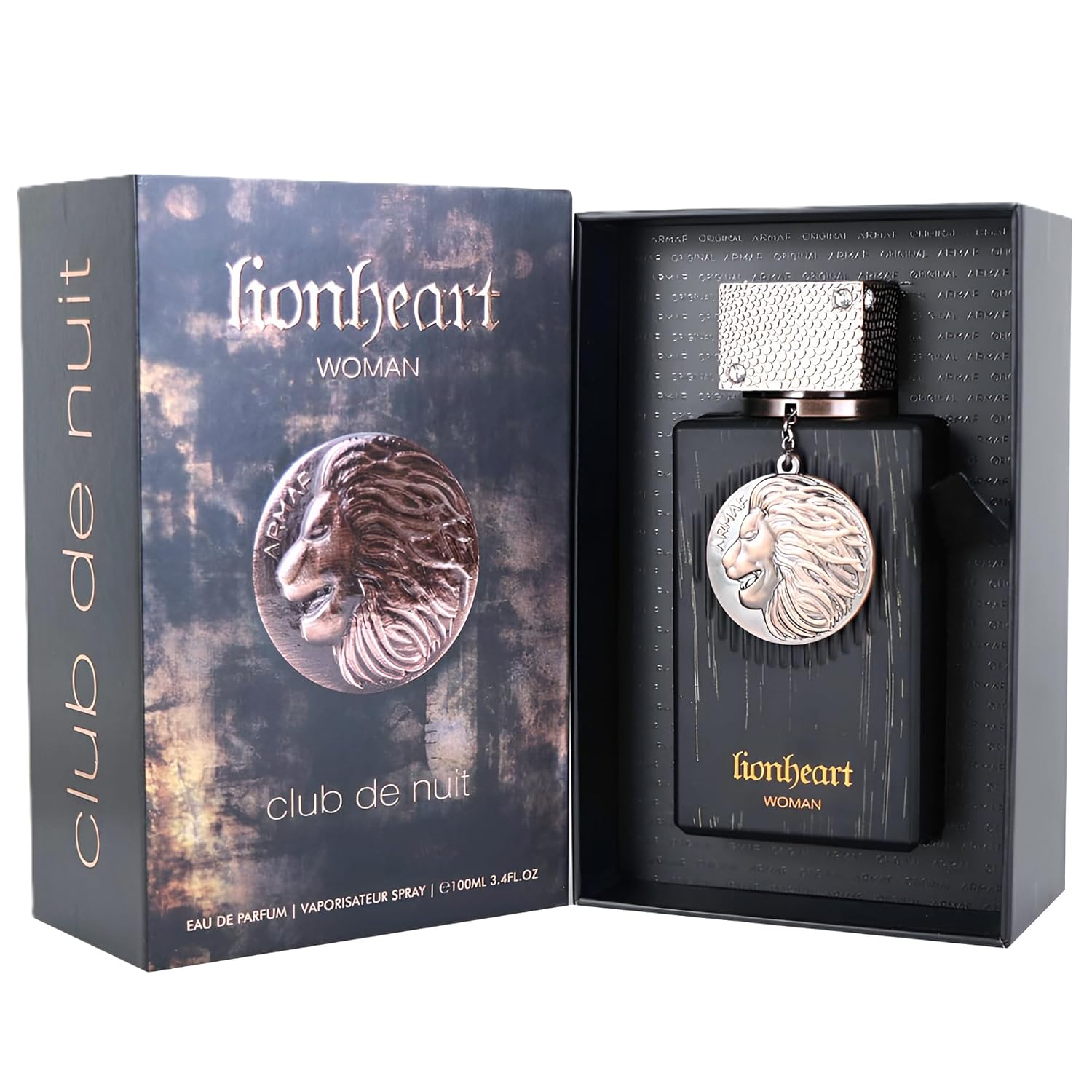 Armaf Club De Nuit Lionheart for Women Eau de Parfum Spray, 3.4 Ounce