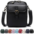 Leather Crossbody Bag For Women,Anti-Theft Messenger Bag With Large Capacity,Built-In Purse Card Slots Shoulder Sling Bag