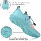 Watelves Water Shoes Mens Womens Barefoot Beach Swim Shoes Quick-Dry Aqua Socks Pool Shoes For Surf Yoga Water Aerobics