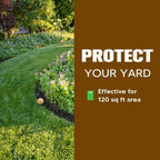 Lebmp Mole Repellent, Gopher Repellent, Groundhogs Repellant Outdoor, Vole Deterrent, Armadillo Repellent For Lawns, Keep Mole Out Of Yard, Get Rid Of Gophers, Covers Up To 120 Sq Ft-8Pcs