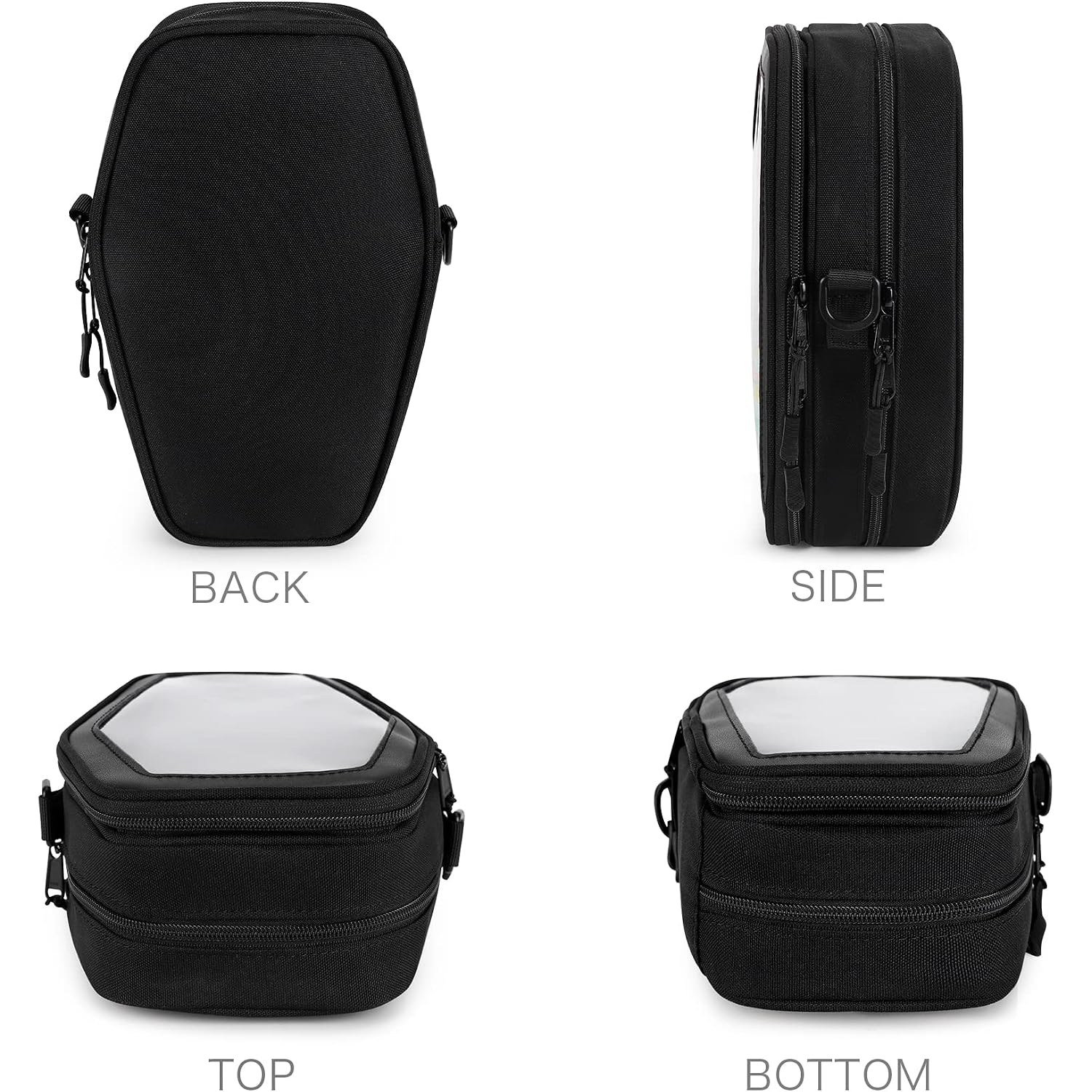 Steamedbun Ita Coffin Purse With Insert Gothic Crossbody Bag For Halloween