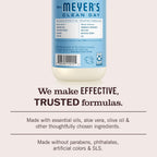Mrs. Meyer'S Clean Day Hand Soap, Rain Water Scent, 12.5 Fl Oz Bottle - 3 Pack