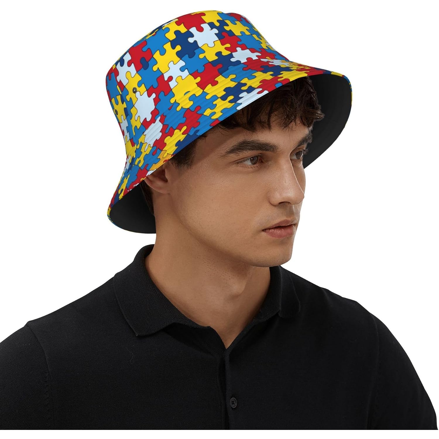 Bucket Hat For Men Women Outdoor Beach Caps Sun Fisherman Hat For Travel Golf Fishing