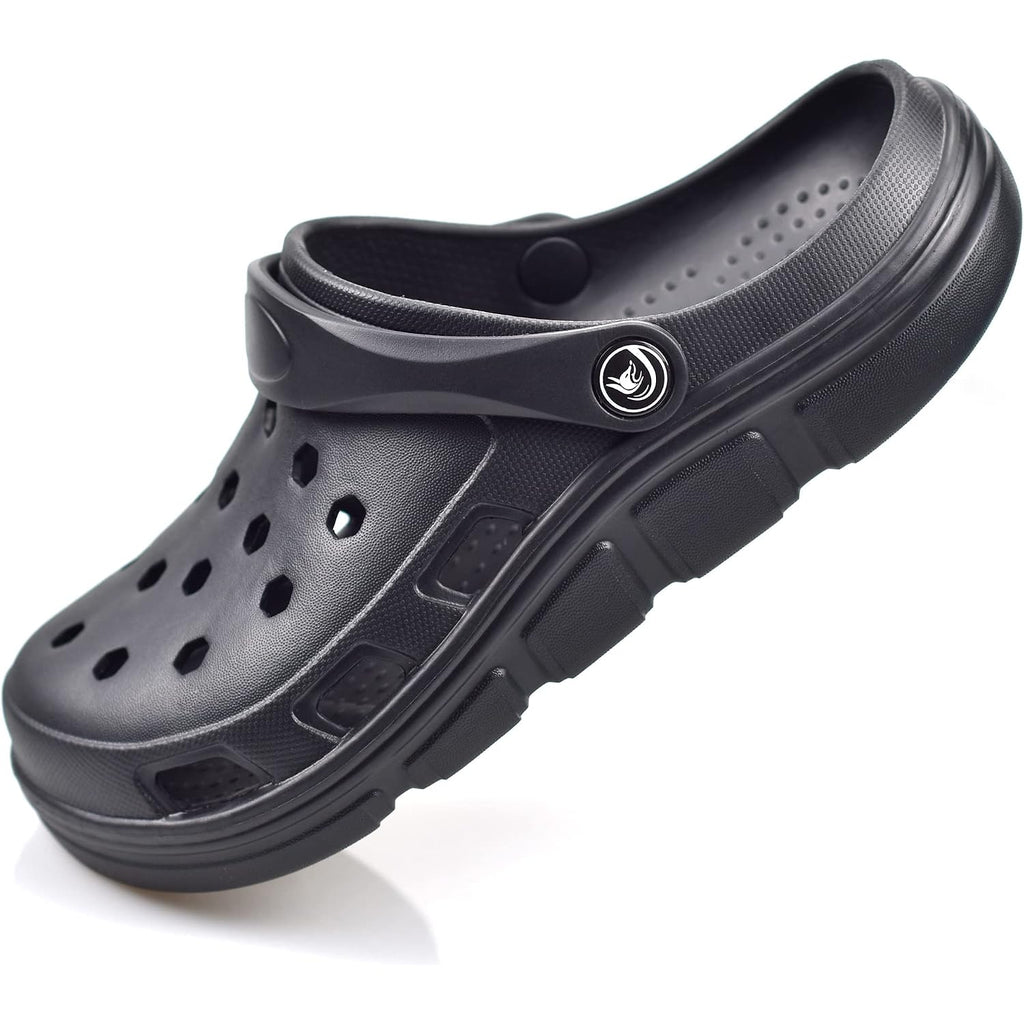Pimio Garden Clogs For Women And Men,Slip On Work Shoes With Arch Support,Womens Mens Quick-Dry Water Shoes Casual Sandals,Comfortable Slippers