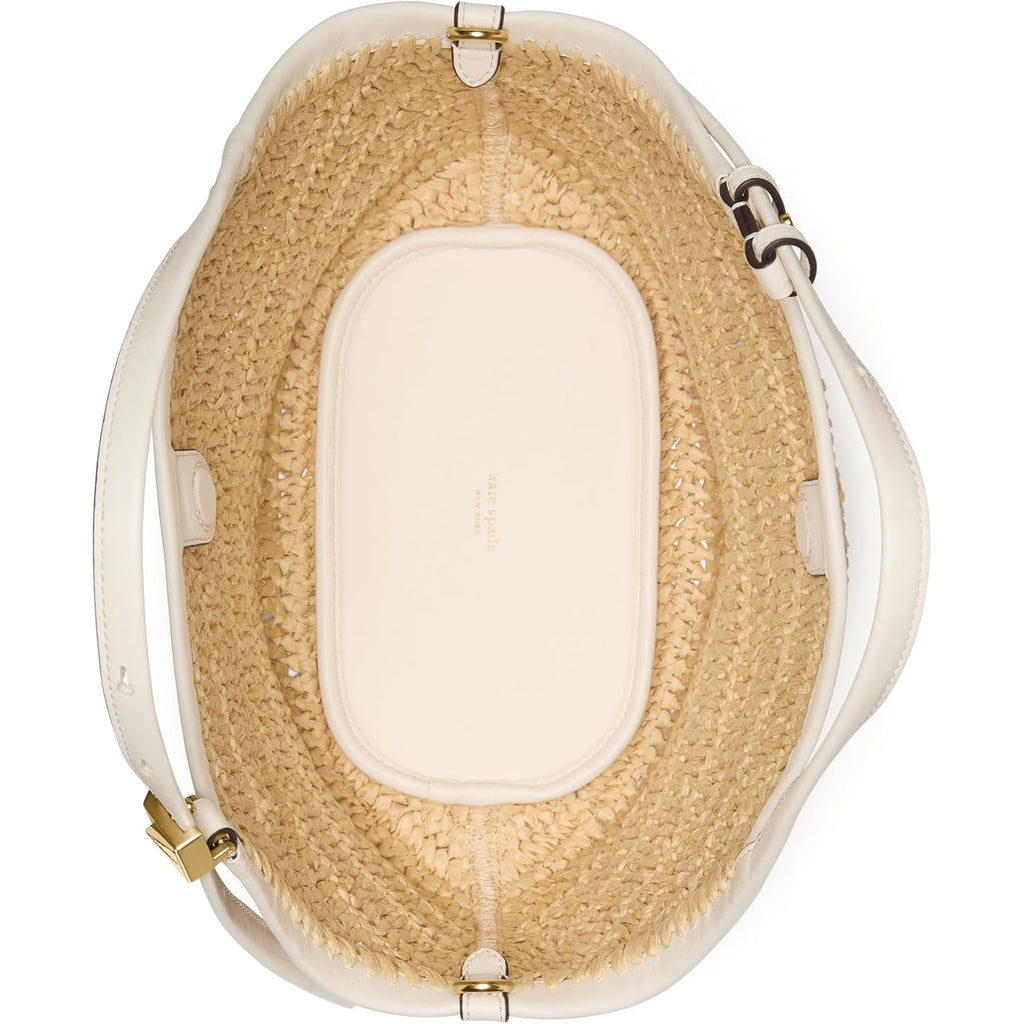 Kate Spade New York Women'S Deco Fine Grain Leather Small Tulip Tote