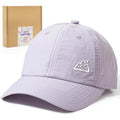 Jeasona UPF 50+ UV Protection Running Hat for Women, Lightweight Quick Dry Packable Sun Protection Baseball Cap Purple
