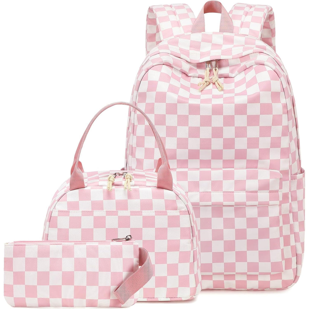 Ledaou Backpack For Girls School Bag Kids Bookbag Teen Backpack Set Daypack With Lunch Bag And Pencil Case | Kids