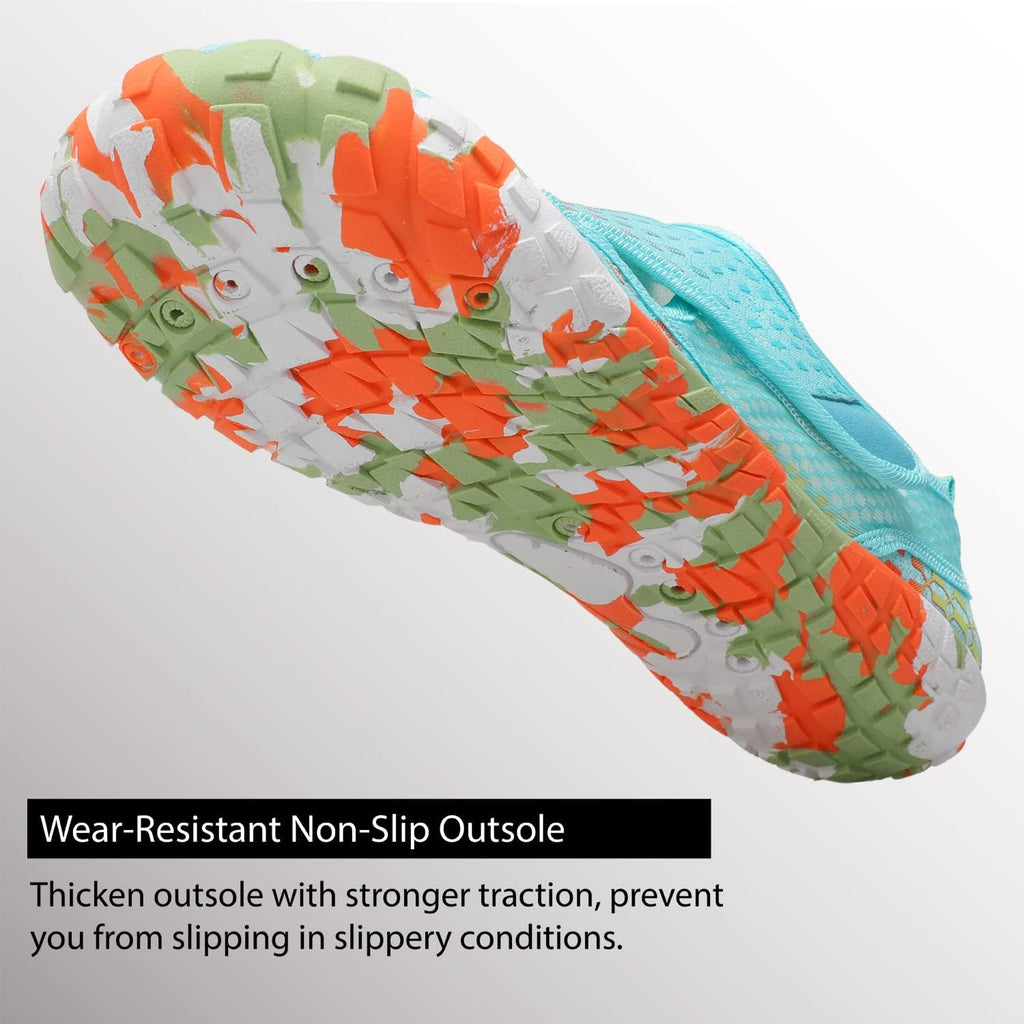 Swim Water Shoes For Women Men Quick Dry Barefoot Aqua Sneakers Shoe For Beach Hiking Diving Boating River Outdoor Water Sports