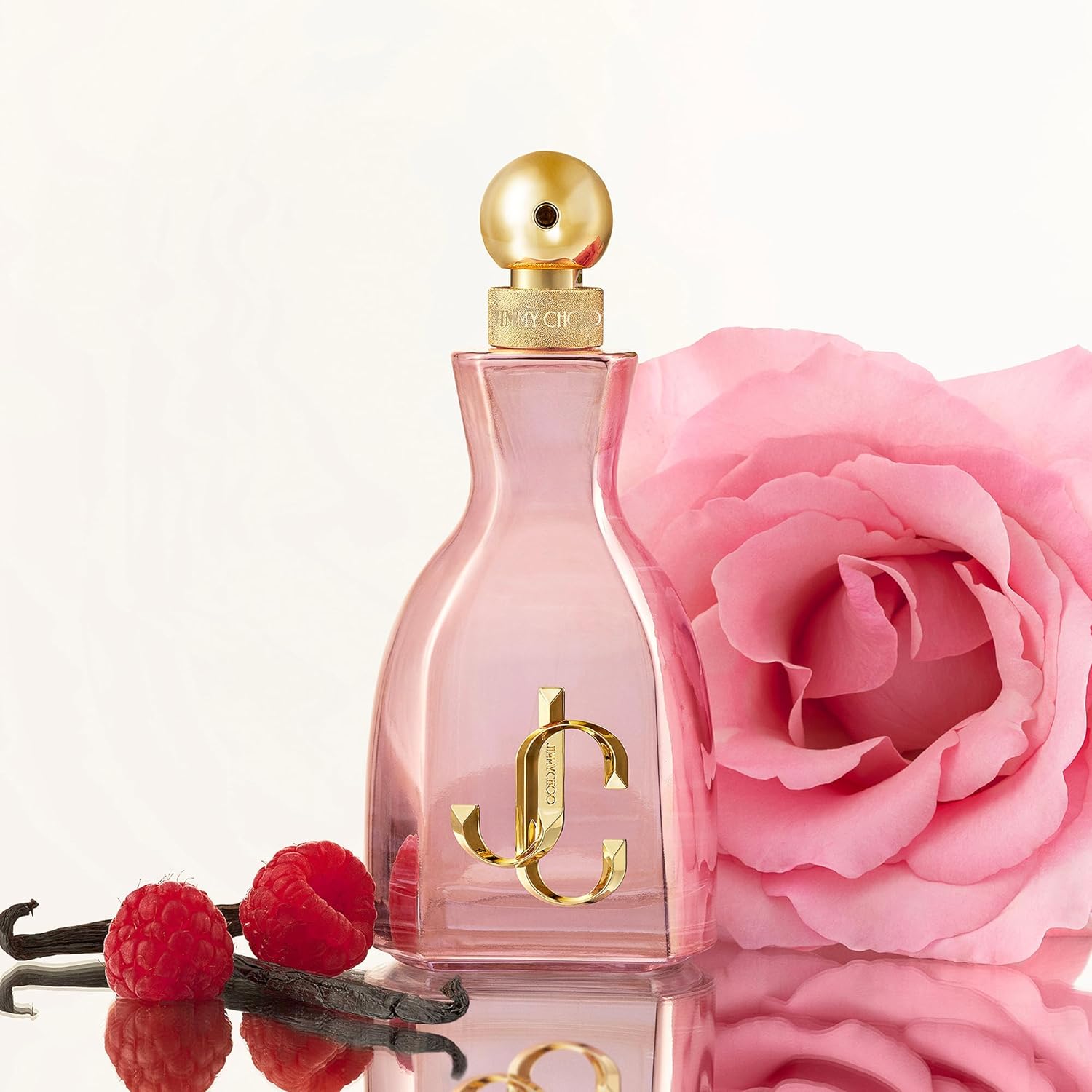 Jimmy Choo - I Want Choo With Love Eau de Parfum - Women's Fragrance - Floral & Ambery - With notes of Orange Flower Petals, Rose & Vanilla
