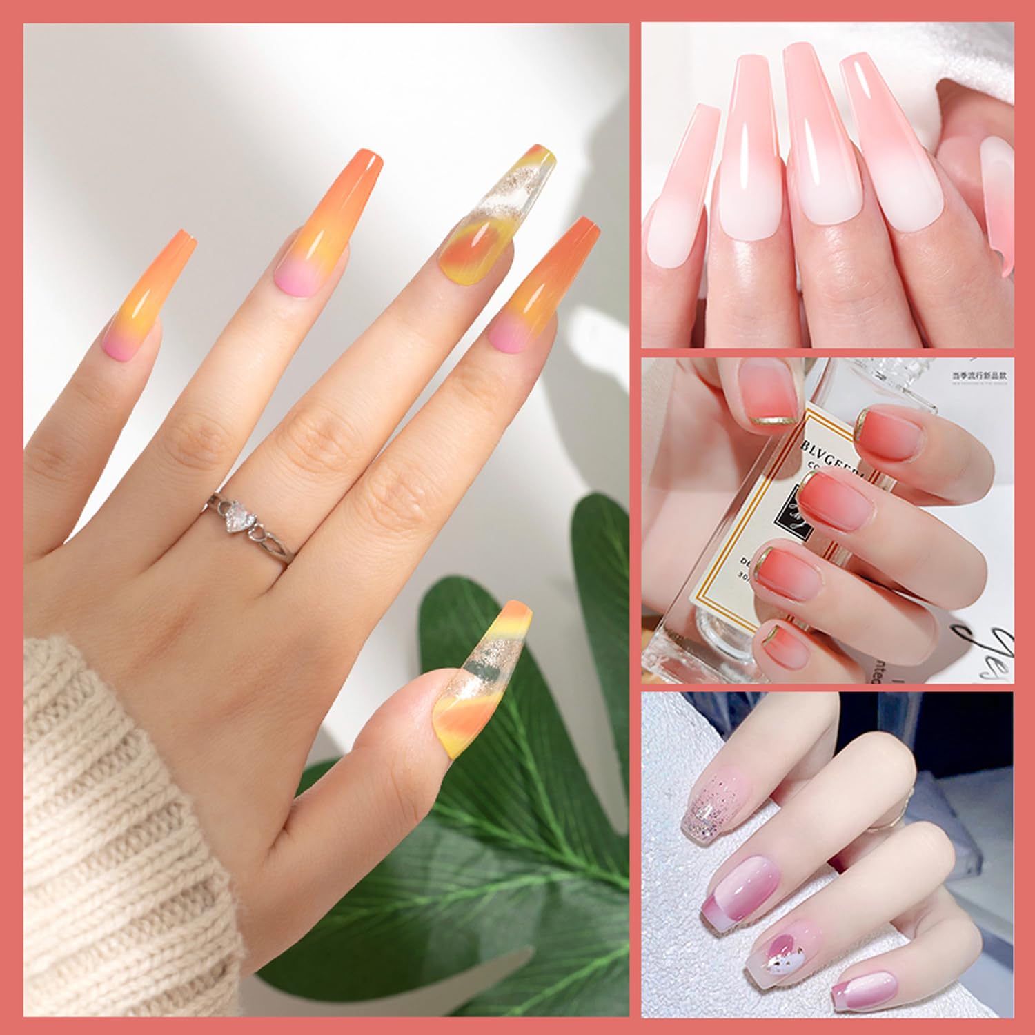 Nail Dotting Tools Set – 5PCS Dual-Ended Dotting Pens & 3PCS Nail Art Brushes for DIY Nail Art, Painting & Design