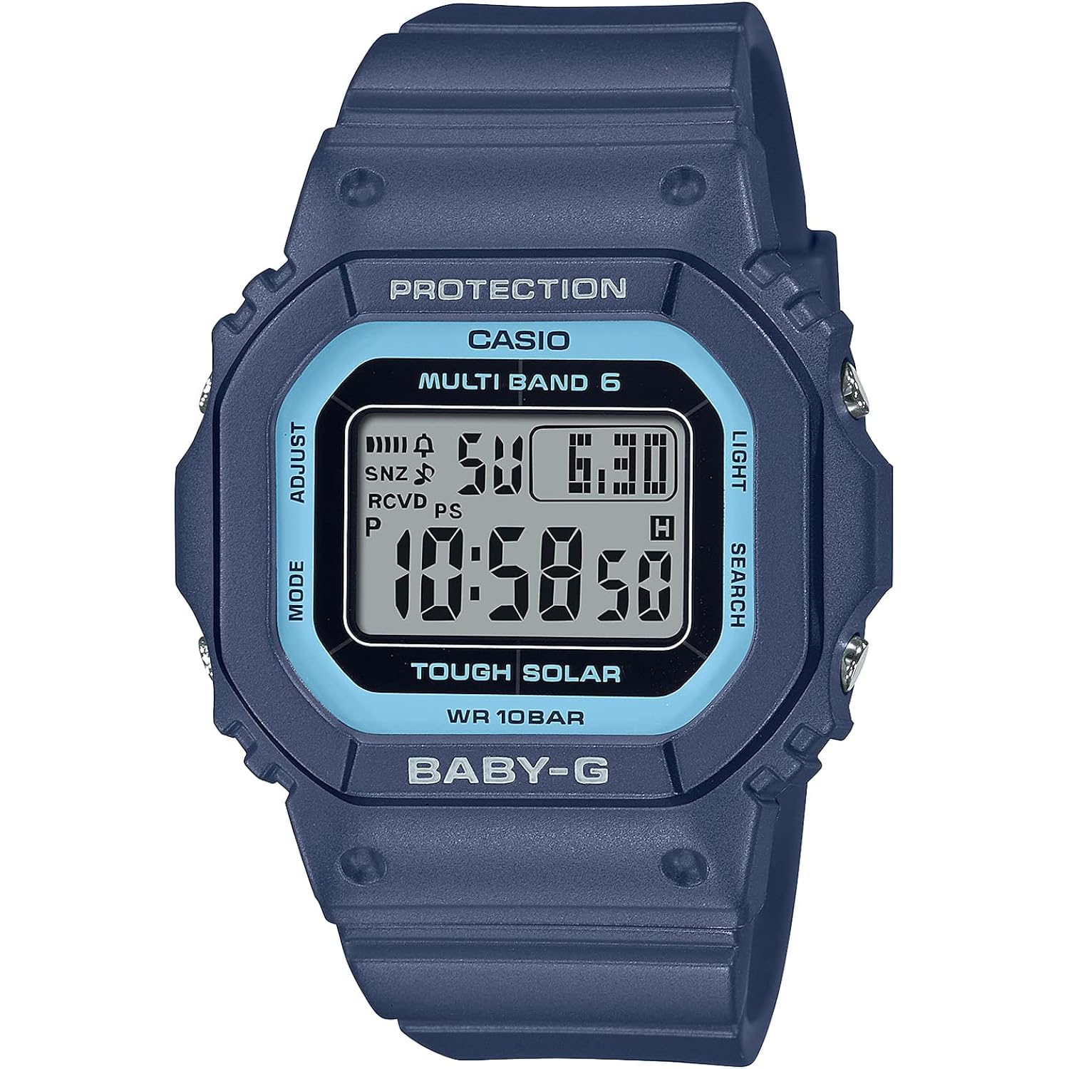 Casio] [Baby-G Wrist Watch Radio Solar Bgd-5650-2Jf Women'S Blue