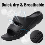 Evshine Orthopedic Sandals For Women Arch Support Recovery Slides Cloud Slippers For Plantar Fasciitis | Extremely Comfort