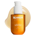 Remedy For Daily Defense | 15% Vitamin C Complex Brightening Serum | Stabilized Vitamin C With Next-Gen Antioxidants, Ferulic Acid, Ectoin | Fragrance Free | By Dermatologist Dr. Shah | 1 Fl Oz