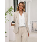 Womens Sleeveless Dress Button Down Shirt Dressy Business Casual Work Blouse Tank Tops Summer Pleated V Neck Top