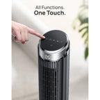 Dreo Tower Fan For Bedroom, 90° Oscillating Fans That Blow Cold Air | 26 Ft/S Powerful Airflow, 28Db Quiet Fan, 5 Speeds, 4 Cooling Modes, 12H Timer, 40" Standing Floor Fan For Home Office