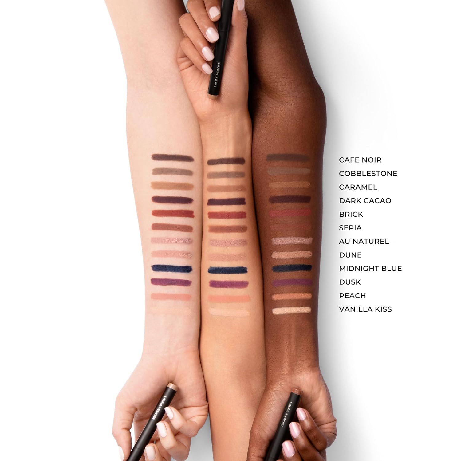 Laura Mercier Caviar Stick Cream Eyeshadow: Shimmer And Matte Finishes, 24Hr Wear, Long Lasting, Rich Color, Easily Blendable And Buildable, Waterproof, Hyaluronic Acid Infused