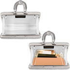 Sparkly Rhinestone Crystal Clutch For Wedding Party Dressy Handbag Formal Party Evening Bag For Women