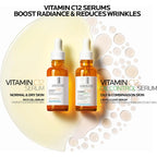 Pure Vitamin C Serum For Face With Hyaluronic Acid & Salicylic Acid, Hydrating & Brightening Serum
