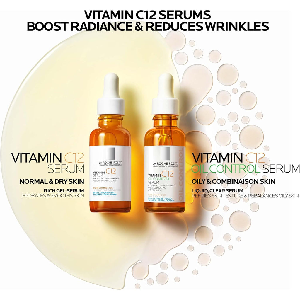 Pure Vitamin C Serum For Face With Hyaluronic Acid & Salicylic Acid, Hydrating & Brightening Serum