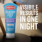 O'Keeffe's for Healthy Feet Night Treatment Foot Cream - 7 oz Tube (1 Pack) - Guaranteed Overnight Relief for Extremely Cracked, Dry Feet, Repairing Skincare, Instantly Boosts and Retains Moisture Levels