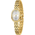 Diaofendi Petite Vintage Oval Gold Women’s Watch, Waterproof Elegant Watch with Japanese Quartz Movement, Adjustable Strap with Tool