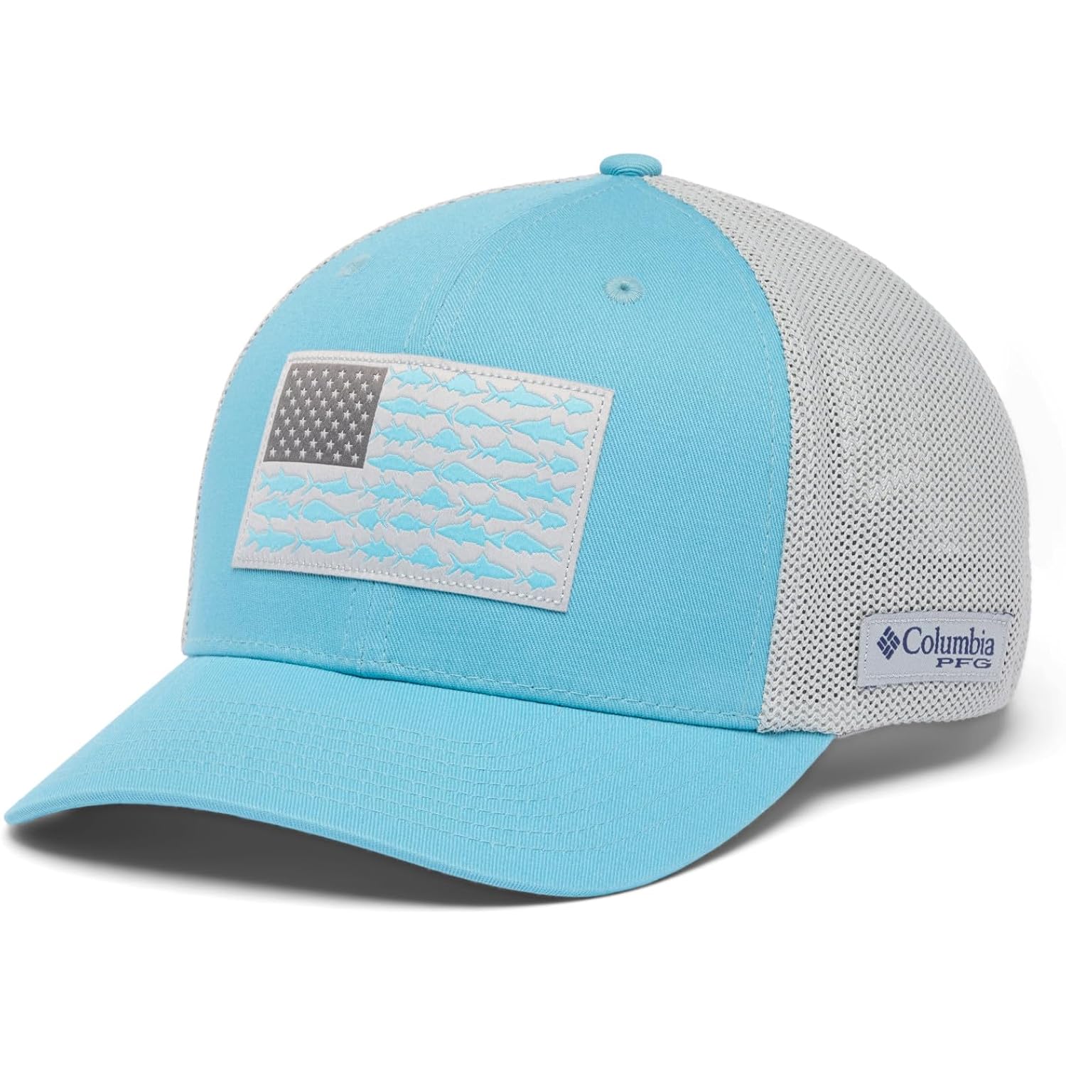 Columbia Unisex Adult Pfg Logo Mesh Ball Cap