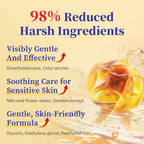 Facial Hair Removal For Women, Painless & Gentle Hair Removal Cream | Chin | Upper Lip | Cheeks for Sensitive Skin (5 Min, 7 Days) - 1.69Fl Oz