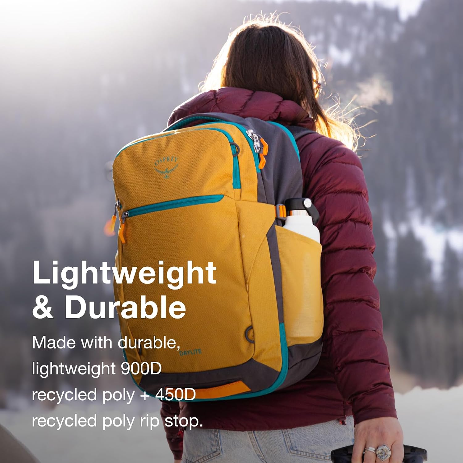 Osprey Daylite 44L Carry-On Travel Pack - Lightweight, Durable Backpack With Streamlined Design - Versatile, Spacious Bag For Weekend Trips Or Business, Black