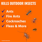 Terro Ant Killer Plus Multi-Purpose Insect Control, 3 Lb Shaker Bag | Kills Ants, Fire Ants, Fleas, Outdoor Roach Killer, Fire Ant Killer, Cockroach Killer, Ant Poison For Pest Control