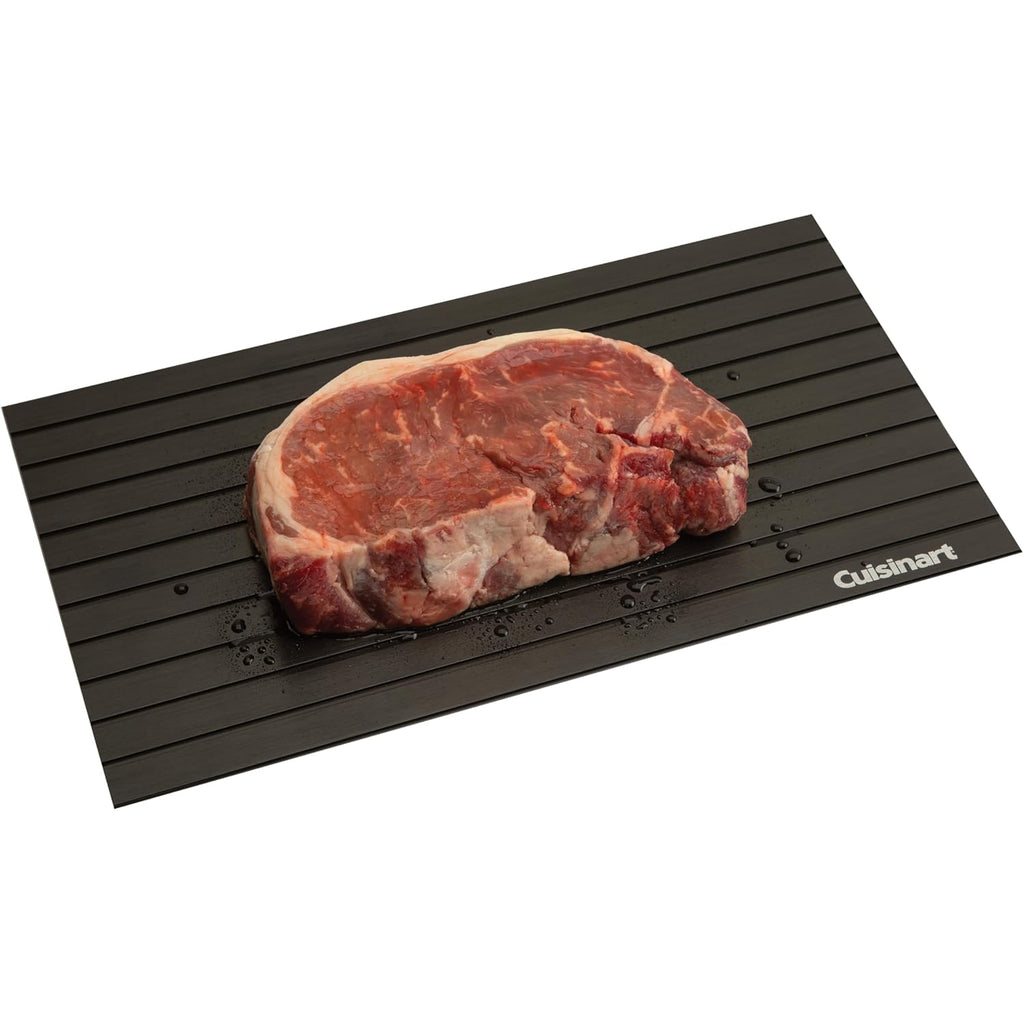 Cuisinart BBQ Defrosting Tray, Conductive Aluminum Rapid Thaw Plate for Frozen Meat, Quick Defrosting Tool that Preserves Natural Flavors, Non Stick Easy to Clean Kitchen Gadget & Grilling Accessories